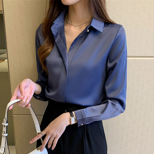 Silk Office Blouse