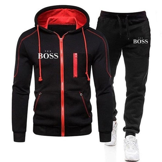 Boss Hoodie Set