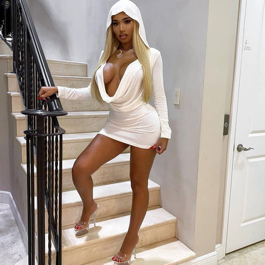 Elegant Dress Hoodie