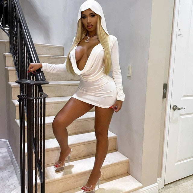 Elegant Dress Hoodie