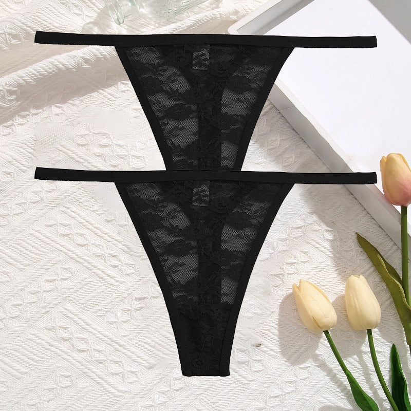 Ludovica string dentelle 2 pcs