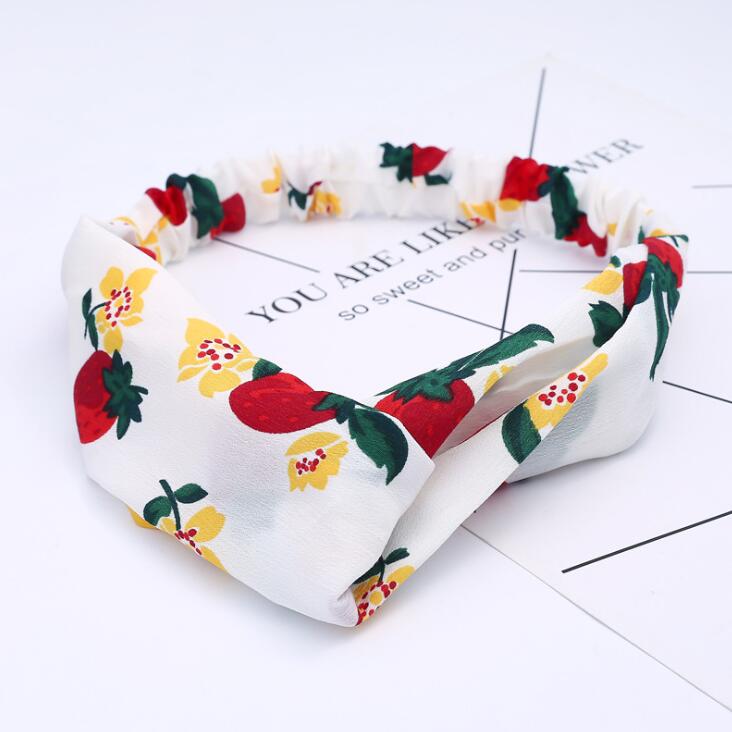 Fashion Women Girls Summer Bohemian Hair Bands Print Headbands Vintage