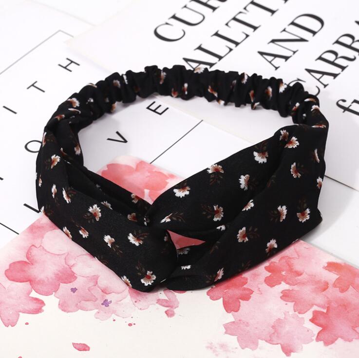 Fashion Women Girls Summer Bohemian Hair Bands Print Headbands Vintage