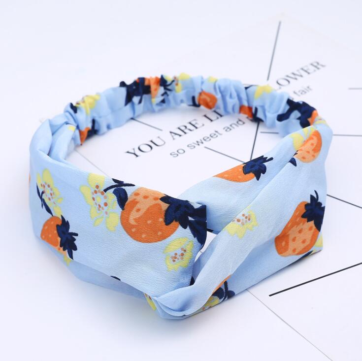Fashion Women Girls Summer Bohemian Hair Bands Print Headbands Vintage