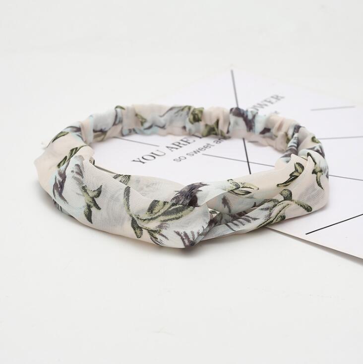 Fashion Women Girls Summer Bohemian Hair Bands Print Headbands Vintage
