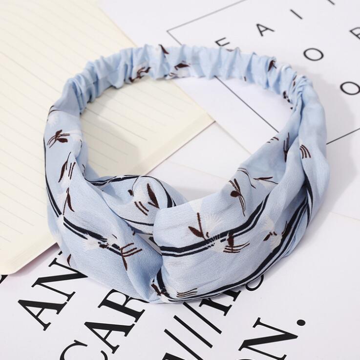 Fashion Women Girls Summer Bohemian Hair Bands Print Headbands Vintage
