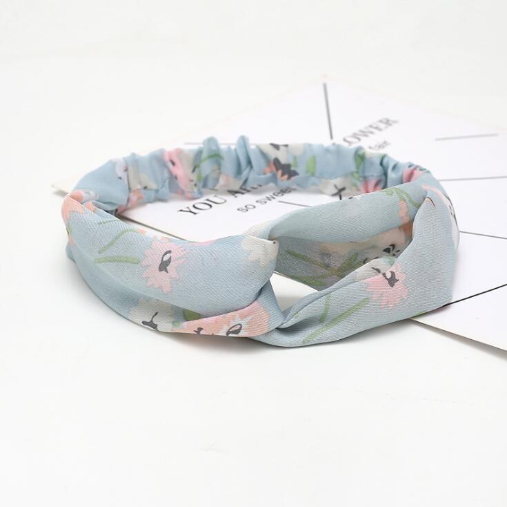 Fashion Women Girls Summer Bohemian Hair Bands Print Headbands Vintage