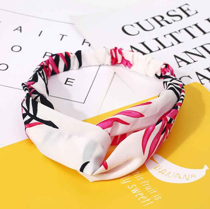 Fashion Women Girls Summer Bohemian Hair Bands Print Headbands Vintage