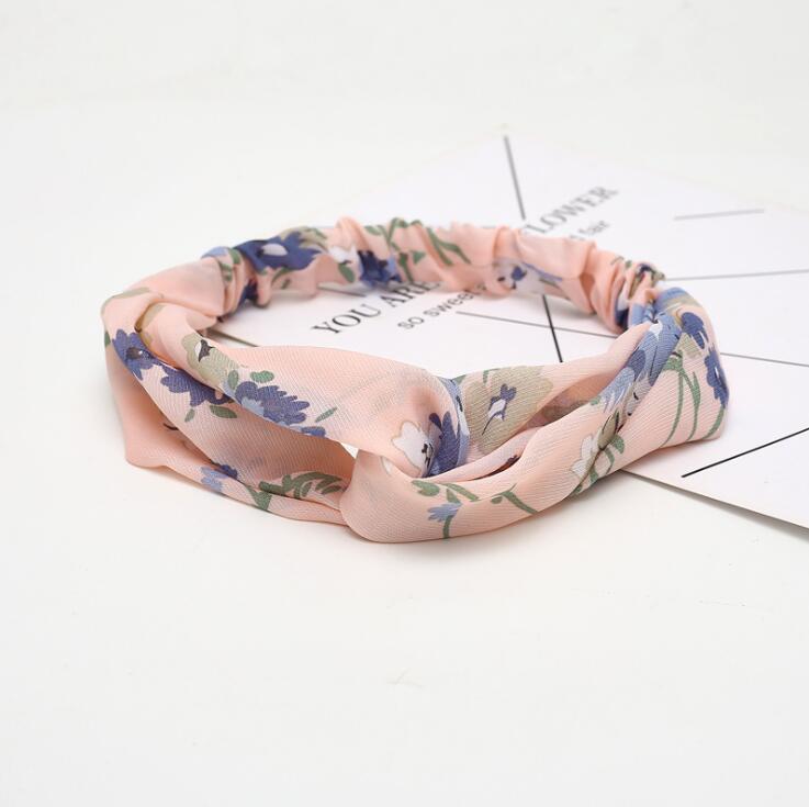 Fashion Women Girls Summer Bohemian Hair Bands Print Headbands Vintage