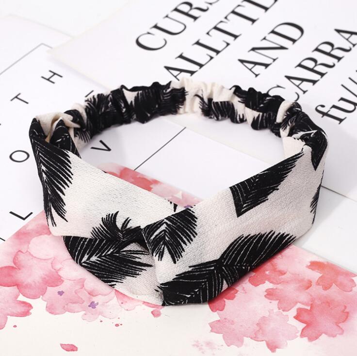 Fashion Women Girls Summer Bohemian Hair Bands Print Headbands Vintage